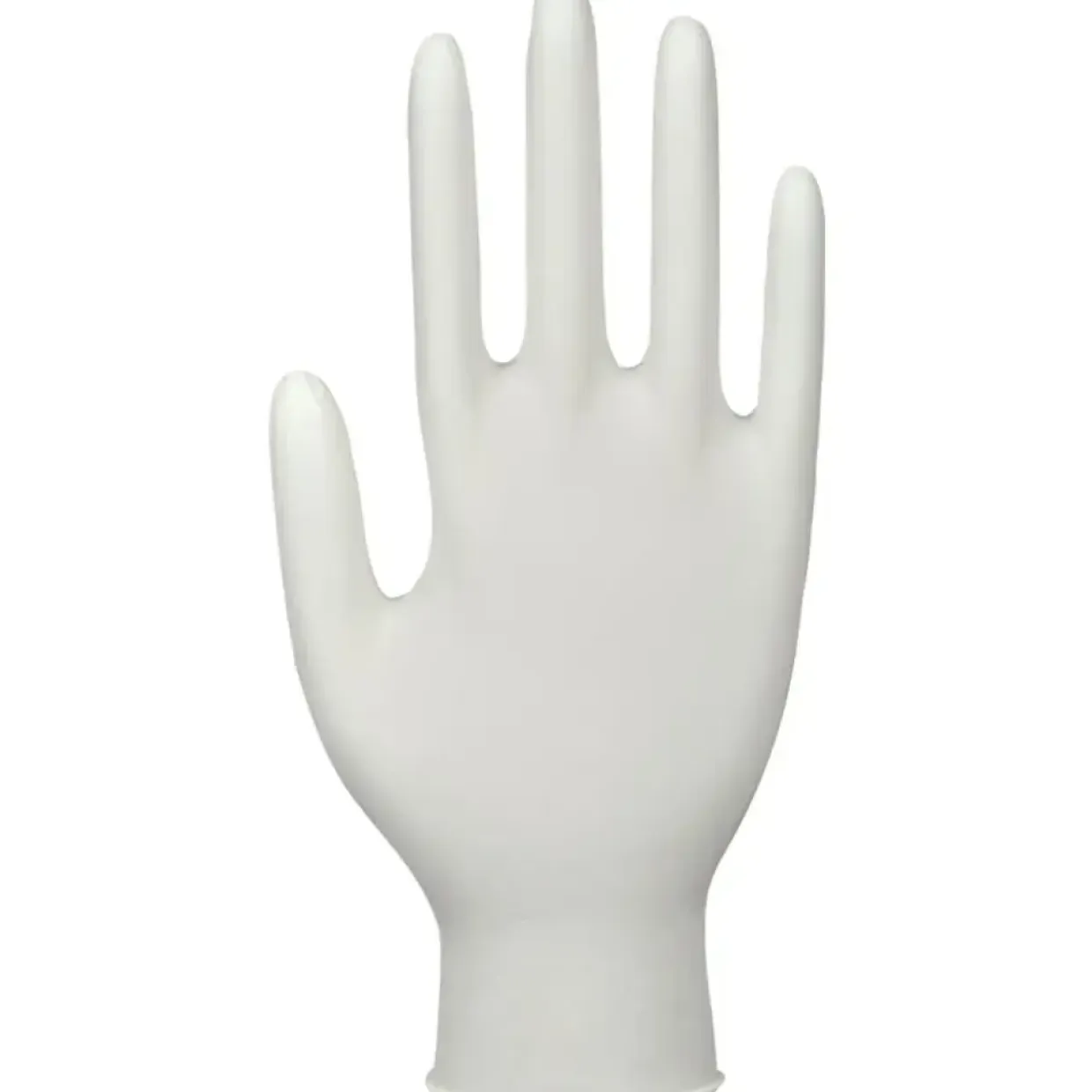 Nitrilhandsker - ABENA Classic - M - Hvid - Pudderfri - 200 stk. æske