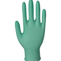 Nitril handsker pudderfri M grøn Abena Classic Sensitive - 100 stk