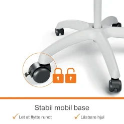 Nobo Flipover mobil ECO lakeret magnetisk WB