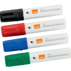 Nobo WB Marker Glide Jumbo skrå 10mm ass - 4 stk