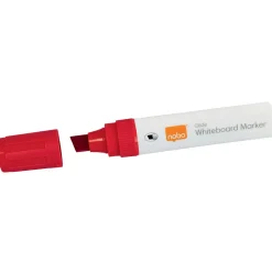Nobo WB Marker Glide Jumbo skrå 10mm rød - 4 stk