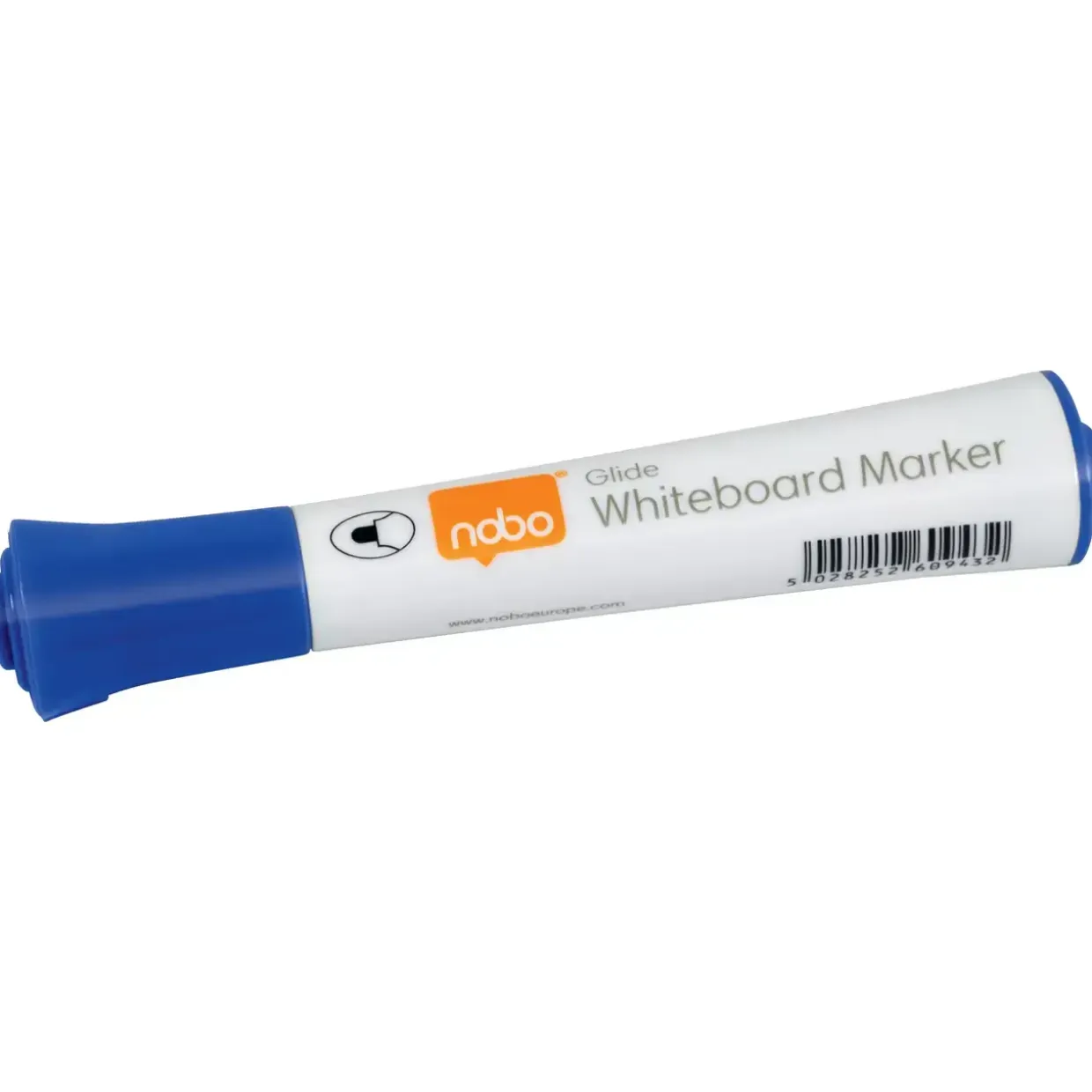 Nobo WB Marker Glide rund 2mm blå - 10 stk