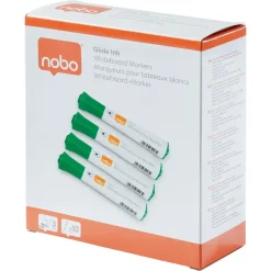 Nobo WB Marker Glide rund 2mm grøn - 10 stk