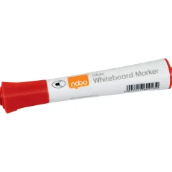Nobo WB Marker Glide rund 2mm rød - 10 stk