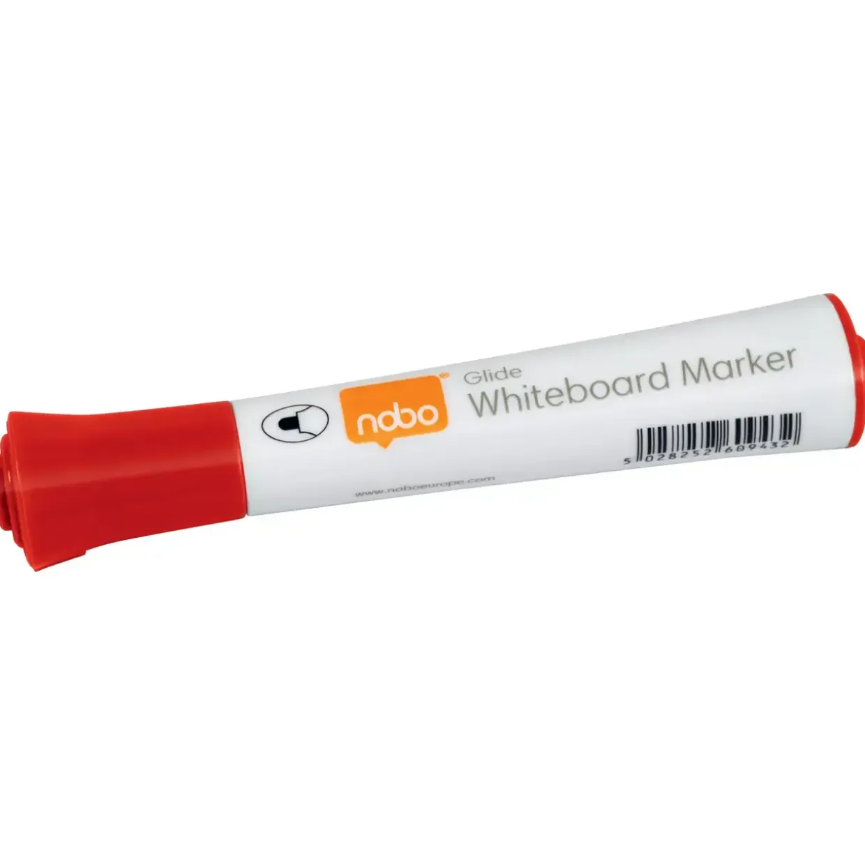 Nobo WB Marker Glide rund 2mm rød - 10 stk