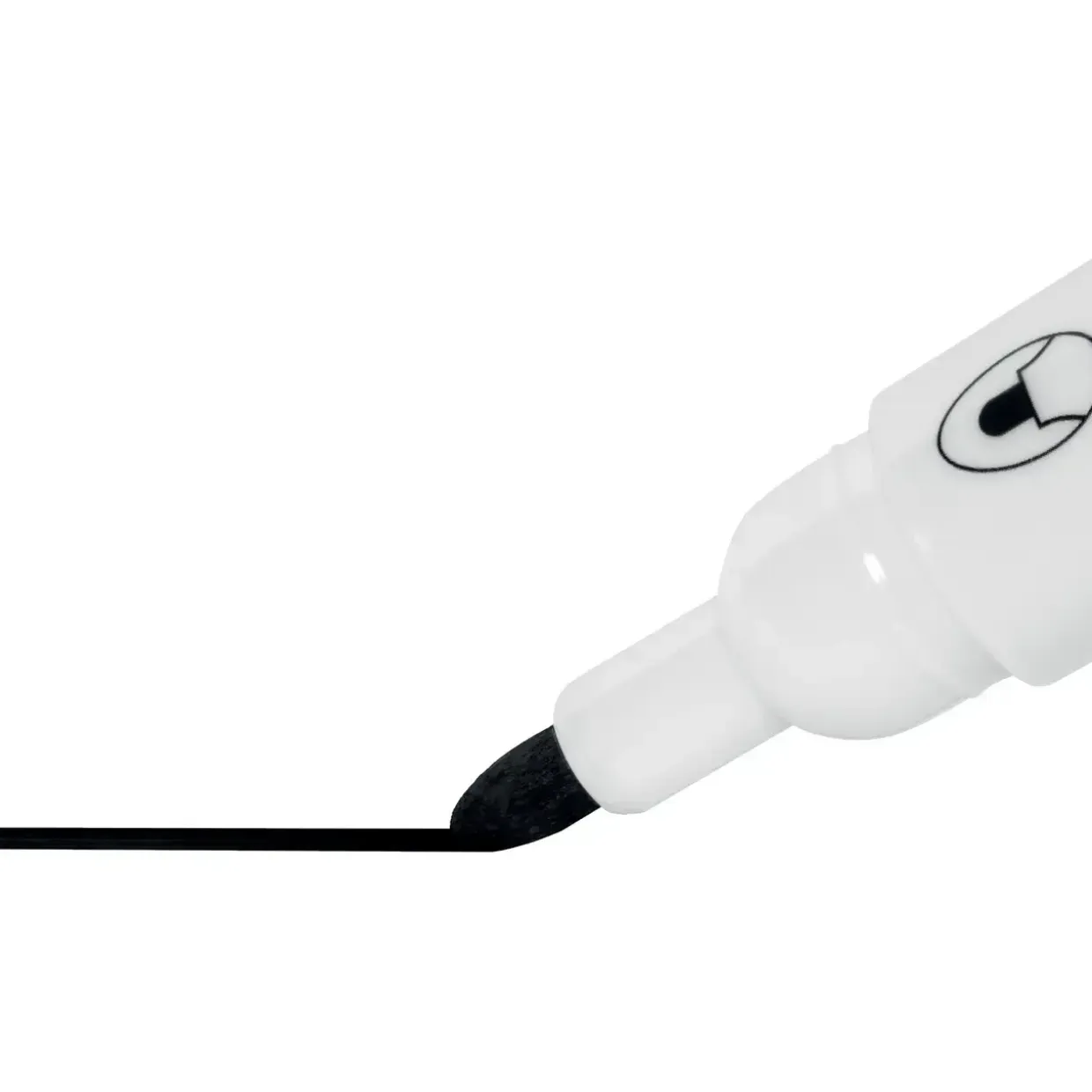 Nobo WB Marker Glide rund 2mm sort - 10 stk