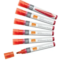 Nobo WB Marker LiquidInk rund 3mm rød - 10 stk