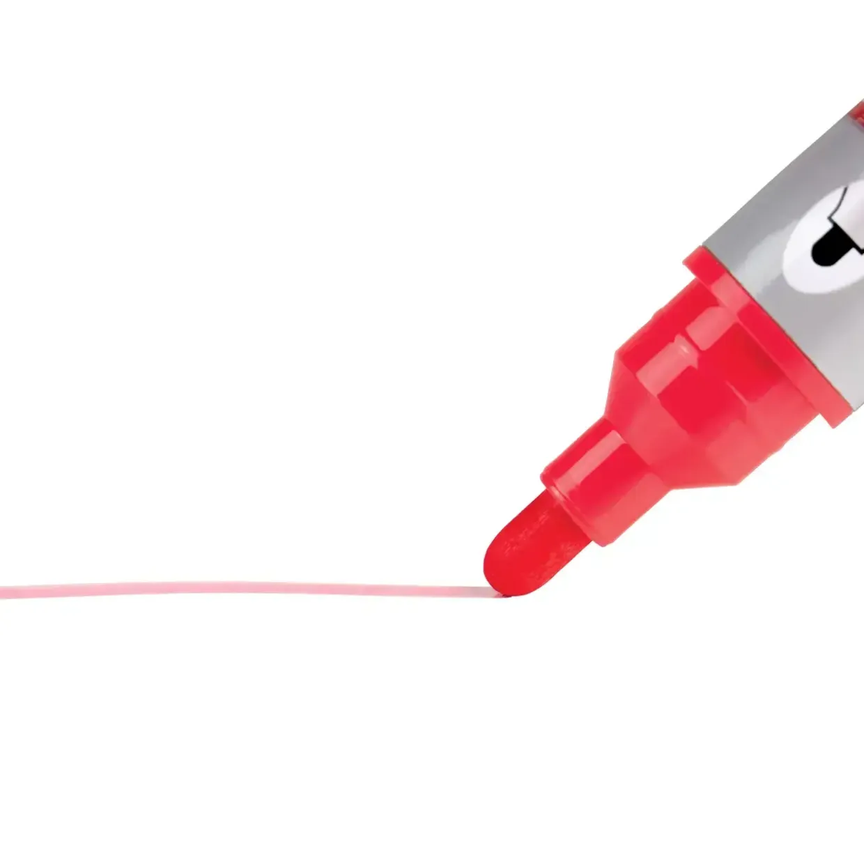 Nobo WB Marker LiquidInk rund 3mm rød - 10 stk