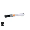 Nobo WB Marker LiquidInk skrå 4mm sort - 10 stk