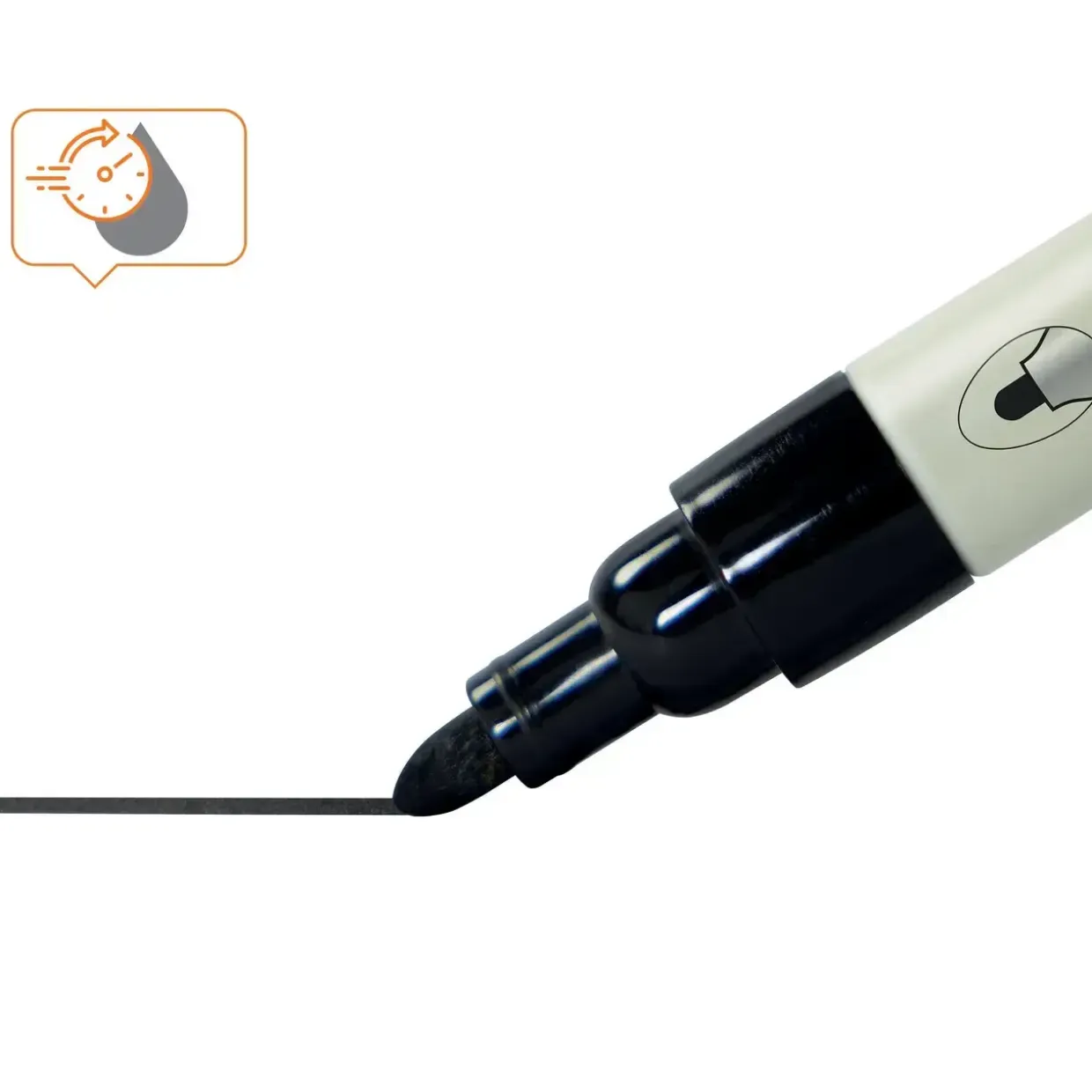 Nobo Whiteboardmarker - Rund spids - 3 mm - Sort - 4 stk.