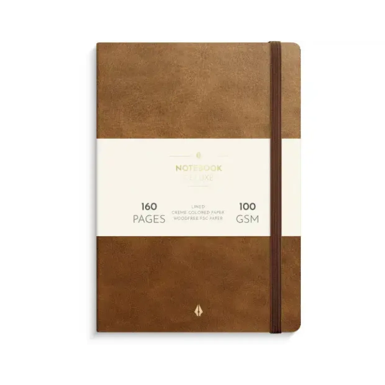 Notebook Deluxe A5 brown