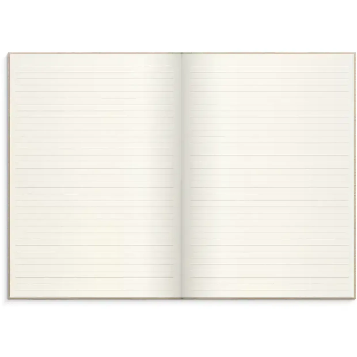 Notebook Textile A4 beige lined