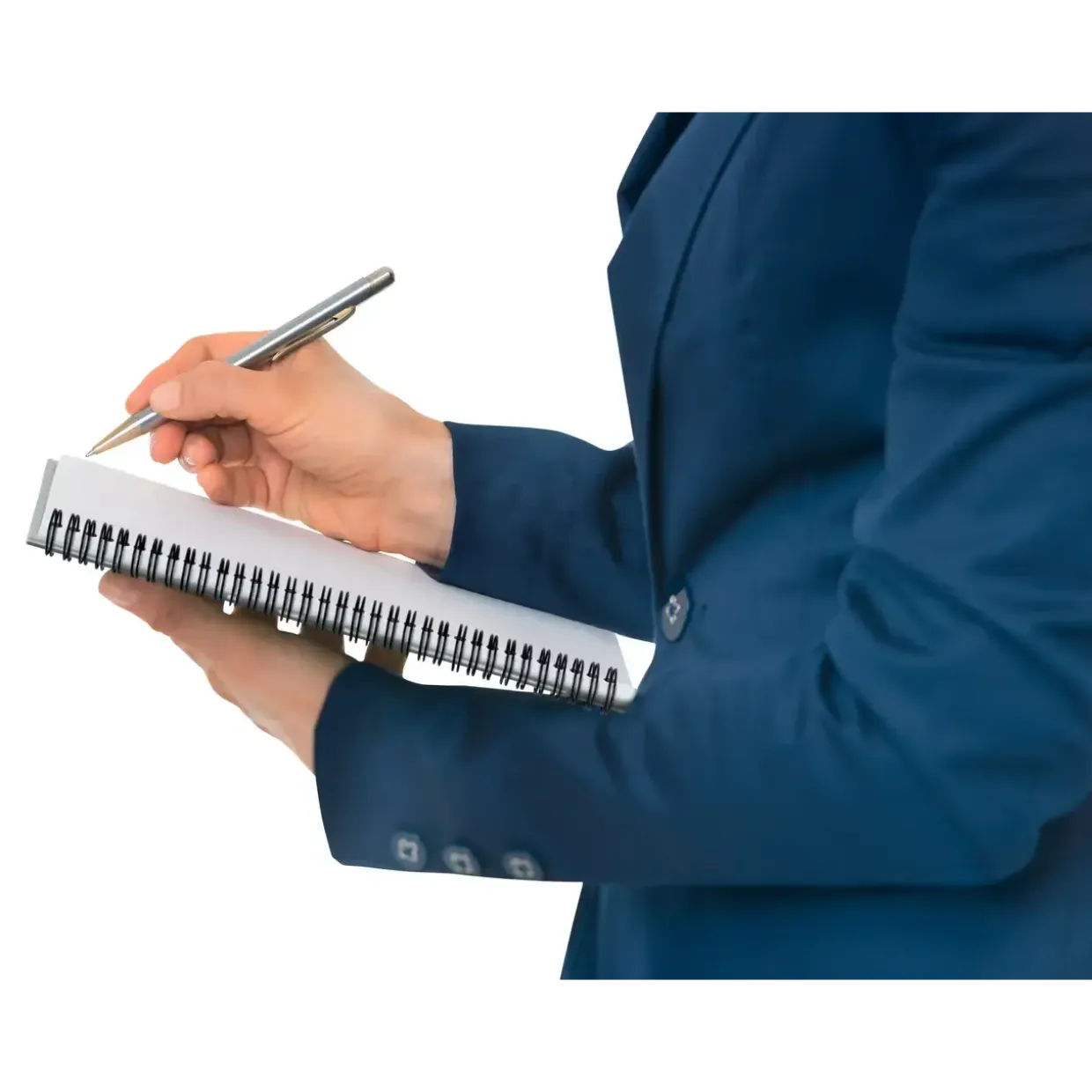 Notesblok Leitz Office karton A5 lin. 80g/90ark grå