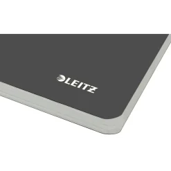 Notesblok Leitz Office karton A4 lin. 80g/90ark grå