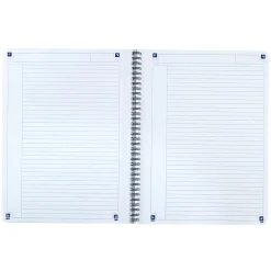Notesbog A5 Oxford Touch kvadreret 70 ark 90g turkis