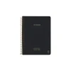 Notesbog - KOZO Premium - A5 - Sort - 80 sider - 6 stk