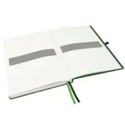 Notesbog Leitz Complete A4 lin. 96g 80ark sort