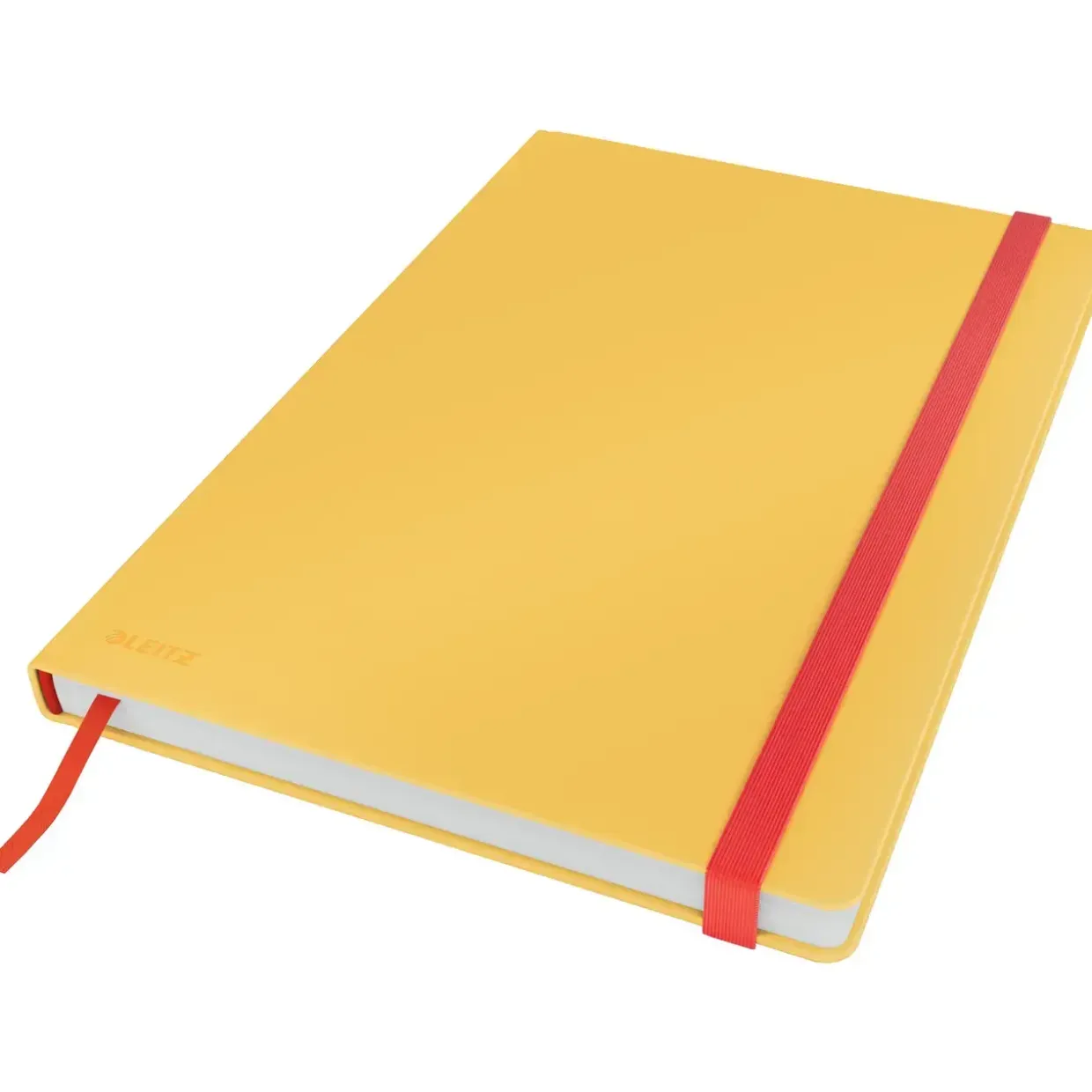 Notesbog Leitz Cosy HC L kva 80 ark 100g gul
