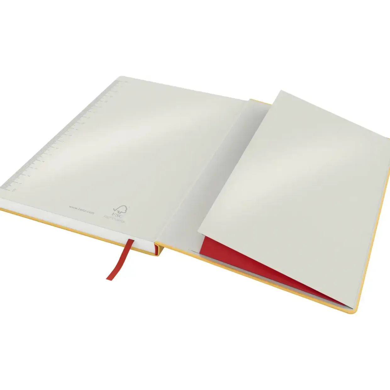 Notesbog Leitz Cosy HC L kva 80 ark 100g gul