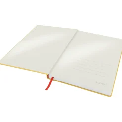 Notesbog Leitz Cosy HC L lin 80 ark 100g gul