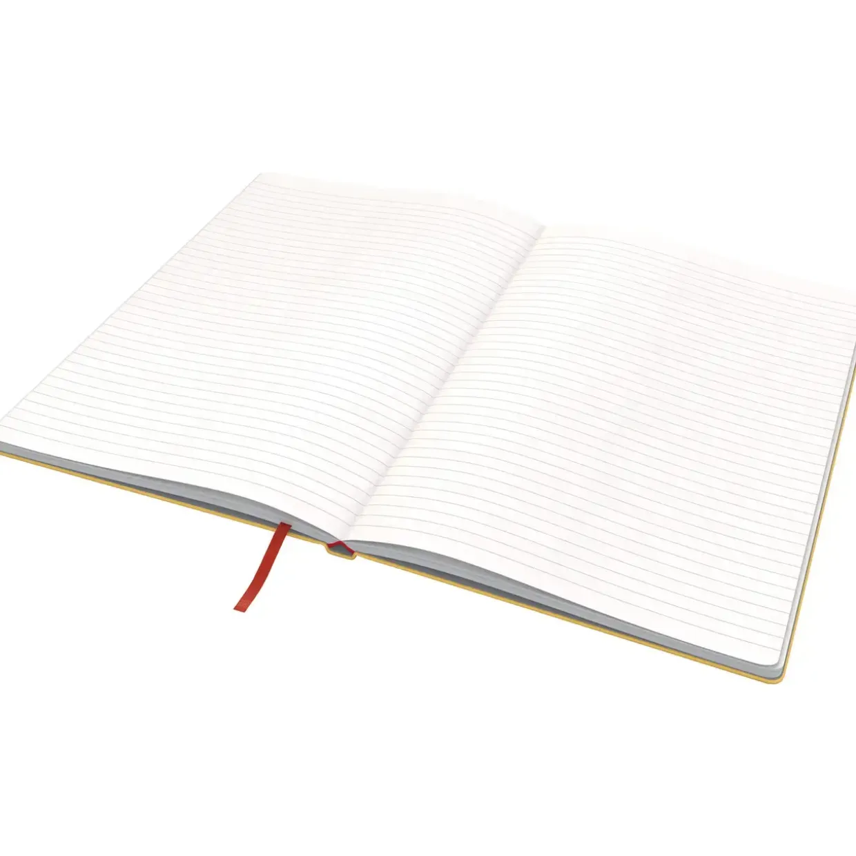 Notesbog Leitz Cosy HC L lin 80 ark 100g gul