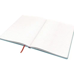Notesbog Leitz Cosy HC L lin 80 ark 100g blå