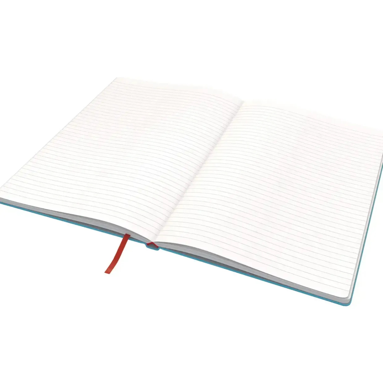 Notesbog Leitz Cosy HC L lin 80 ark 100g blå