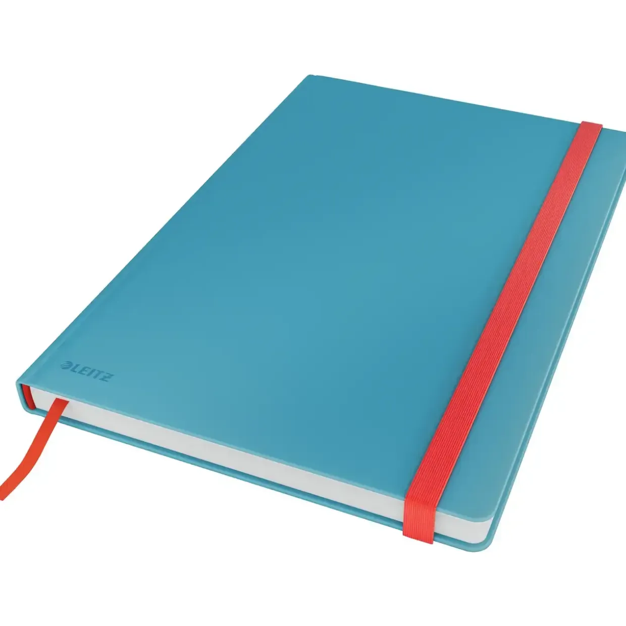 Notesbog Leitz Cosy HC L lin 80 ark 100g blå