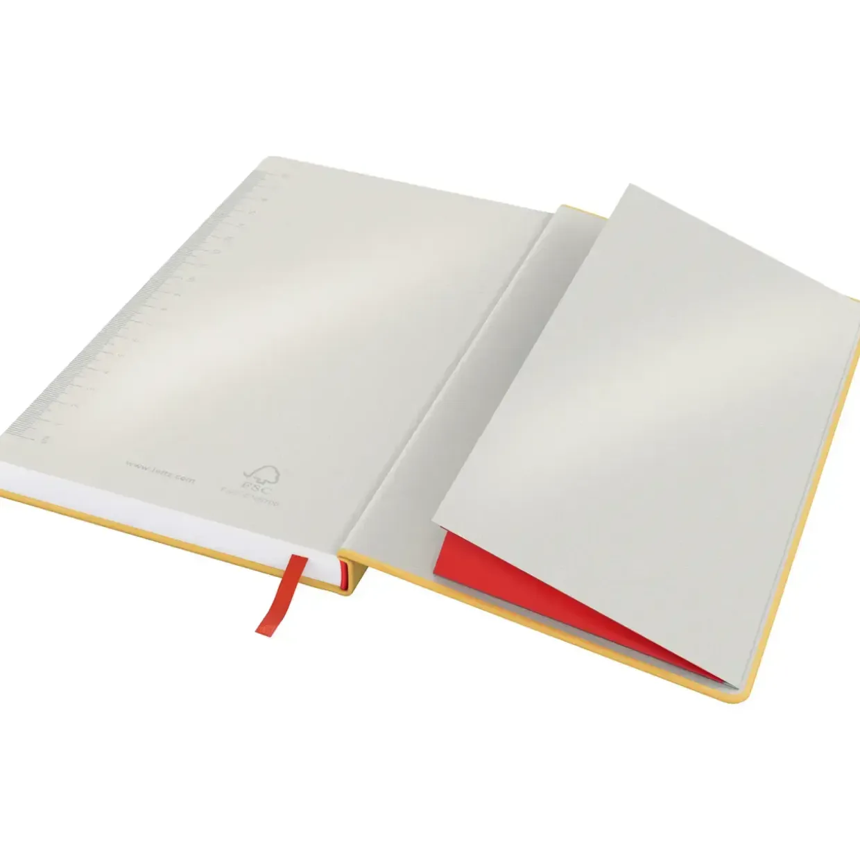 Notesbog Leitz Cosy HC M kva 80 ark 100g gul