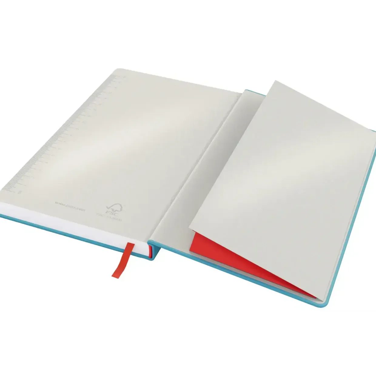 Notesbog Leitz Cosy HC M kva 80 ark 100g blå