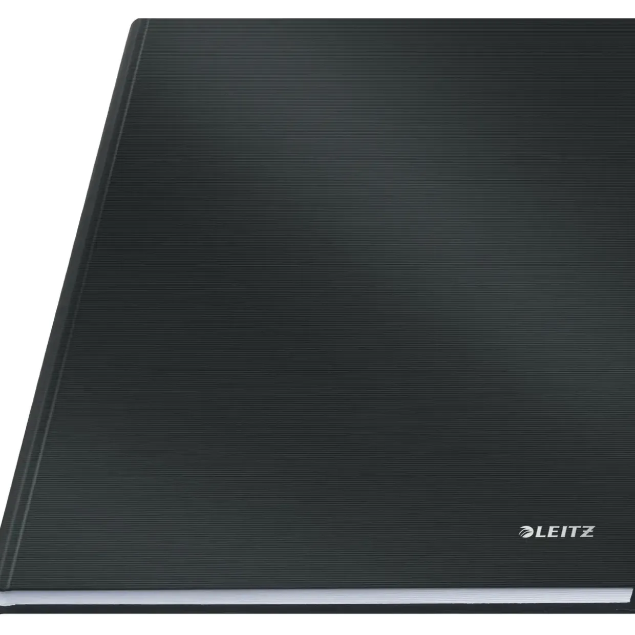 Notesbog Leitz Solid hardcover A4 lin. 80g/80ark sort - Køb minimum 6 stk.