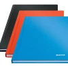 Notesbog Leitz Solid hardcover A5 lin. 80g/80ark sort - Køb minimum 6 stk.