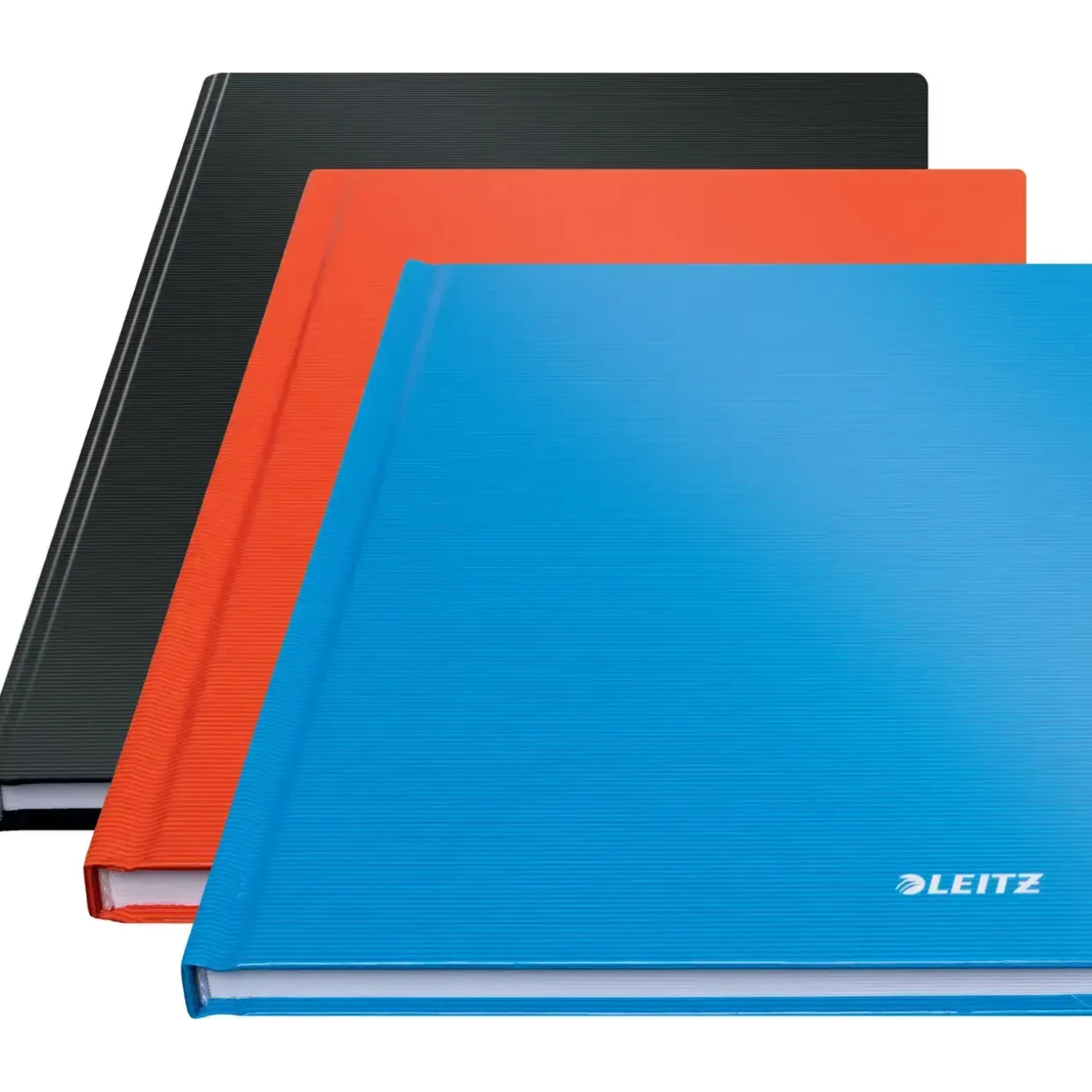 Notesbog Leitz Solid hardcover A5 lin. 80g/80ark sort - Køb minimum 6 stk.