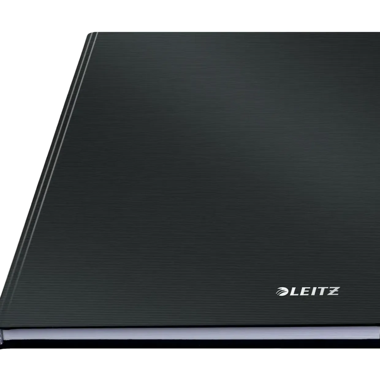 Notesbog Leitz Solid hardcover A5 lin. 80g/80ark sort - Køb minimum 6 stk.