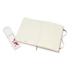 Notesbog MOLESKINE Classic hard linieret XL rød