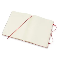 Notesbog MOLESKINE Classic hard linieret XL rød