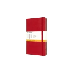 Notesbog MOLESKINE Classic hard linieret Large rød
