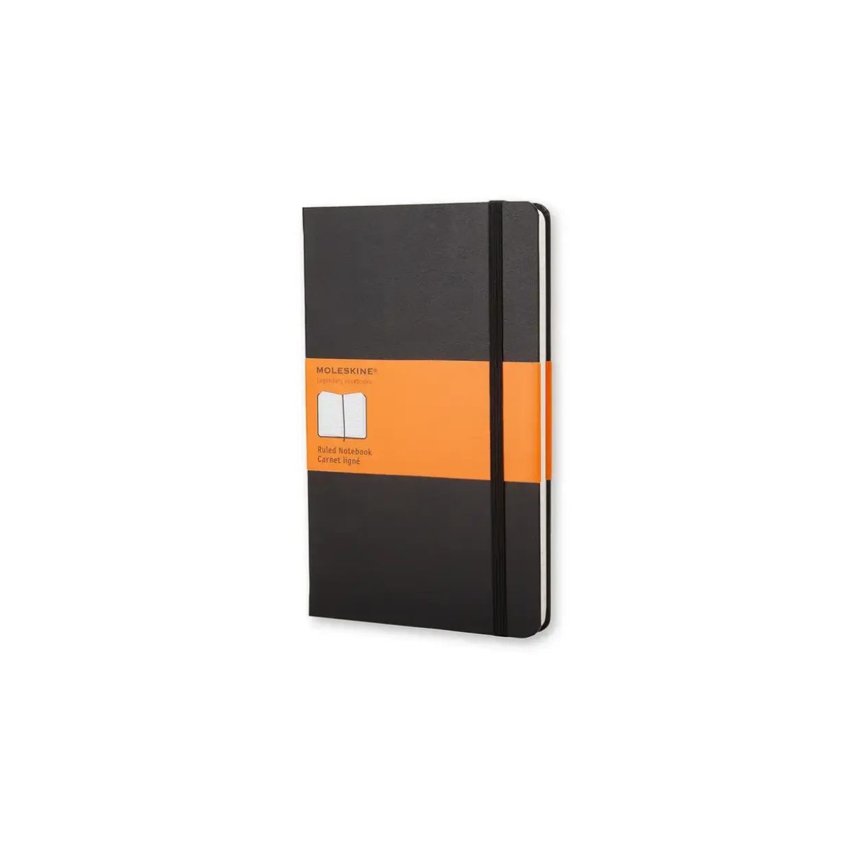 Notesbog MOLESKINE Classic hard linieret Large sort