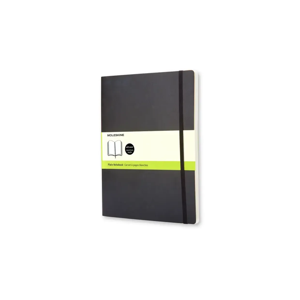 Notesbog MOLESKINE Classic soft ulinieret XL sort