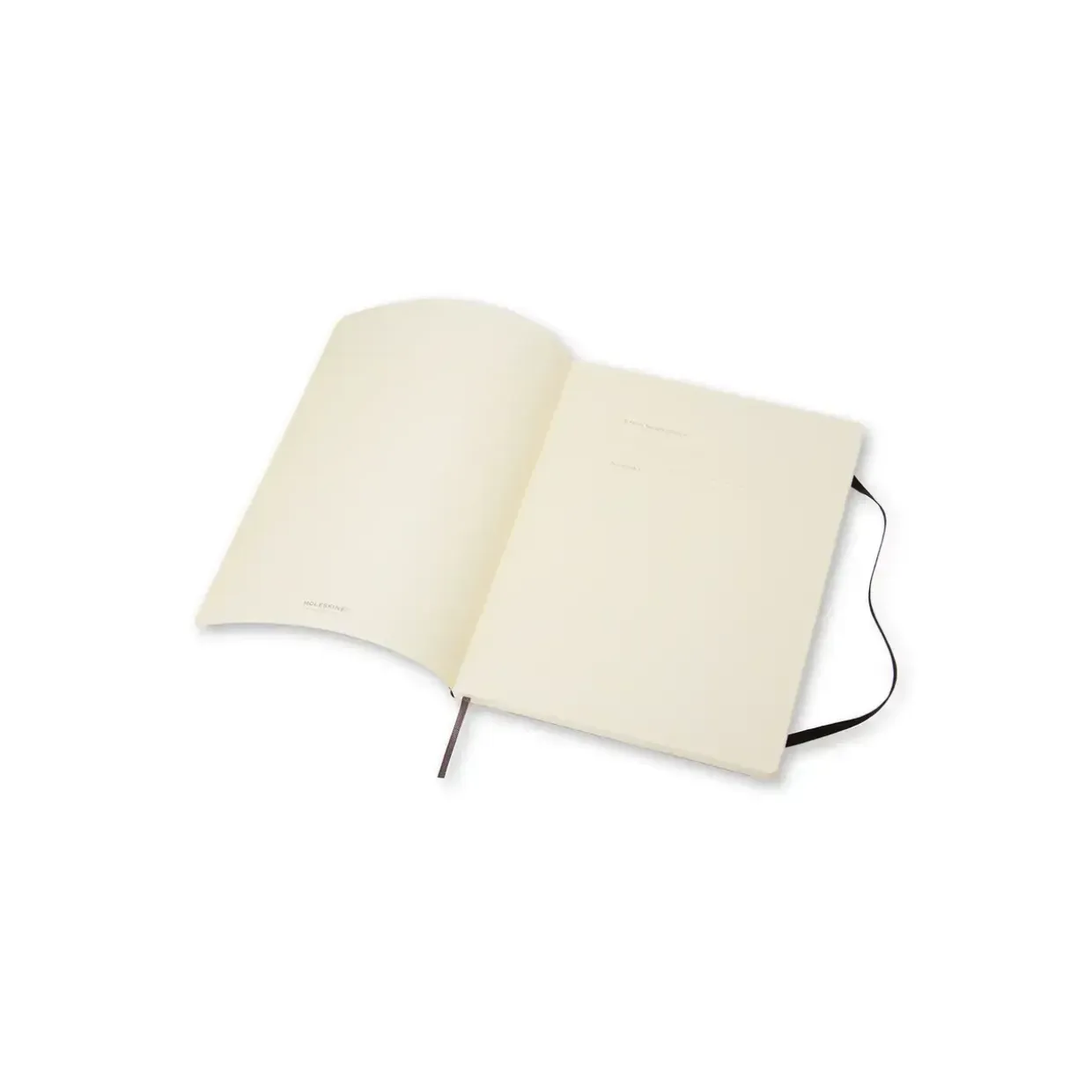 Notesbog MOLESKINE Classic soft ulinieret XL sort