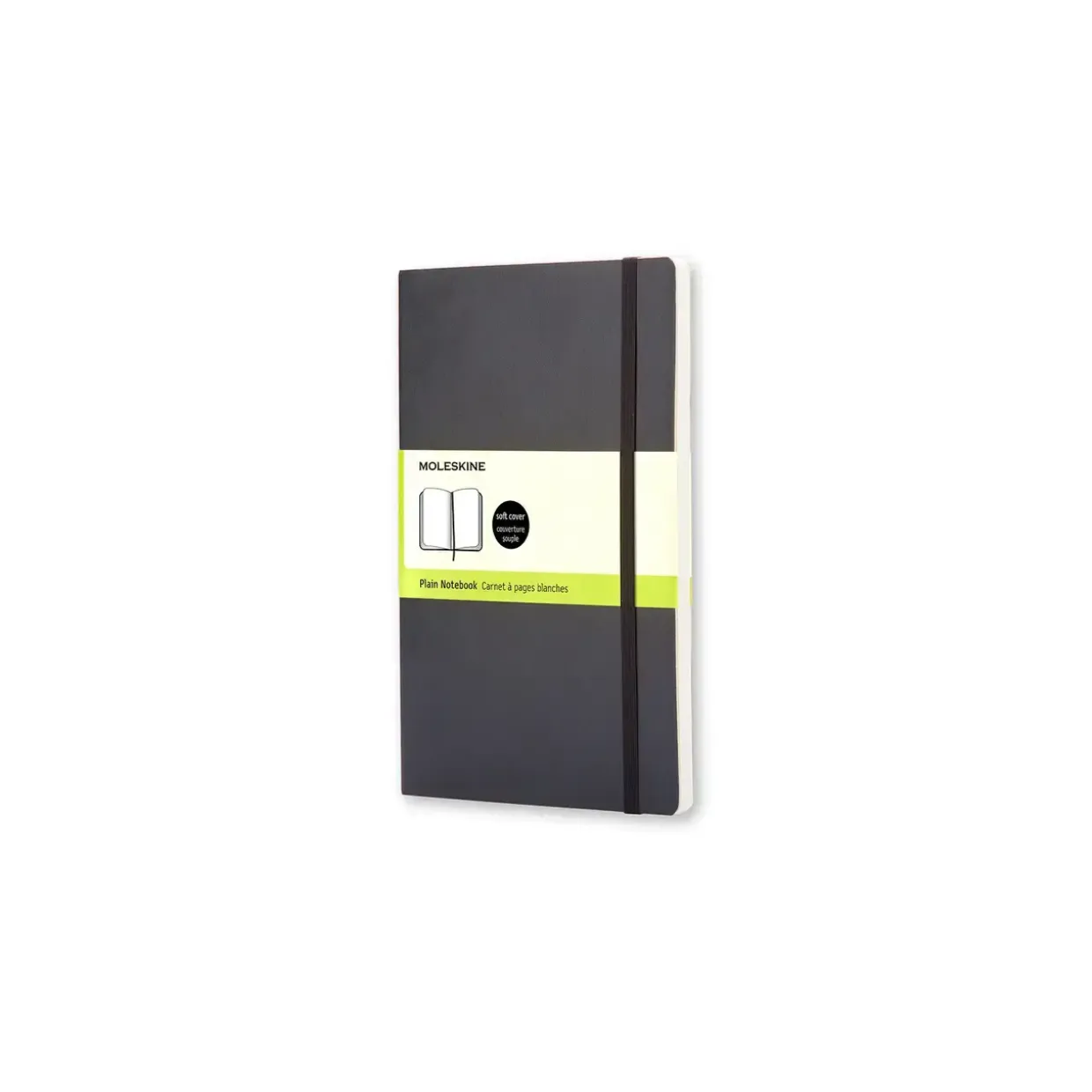 Notesbog MOLESKINE Classic soft ulinieret Large sort