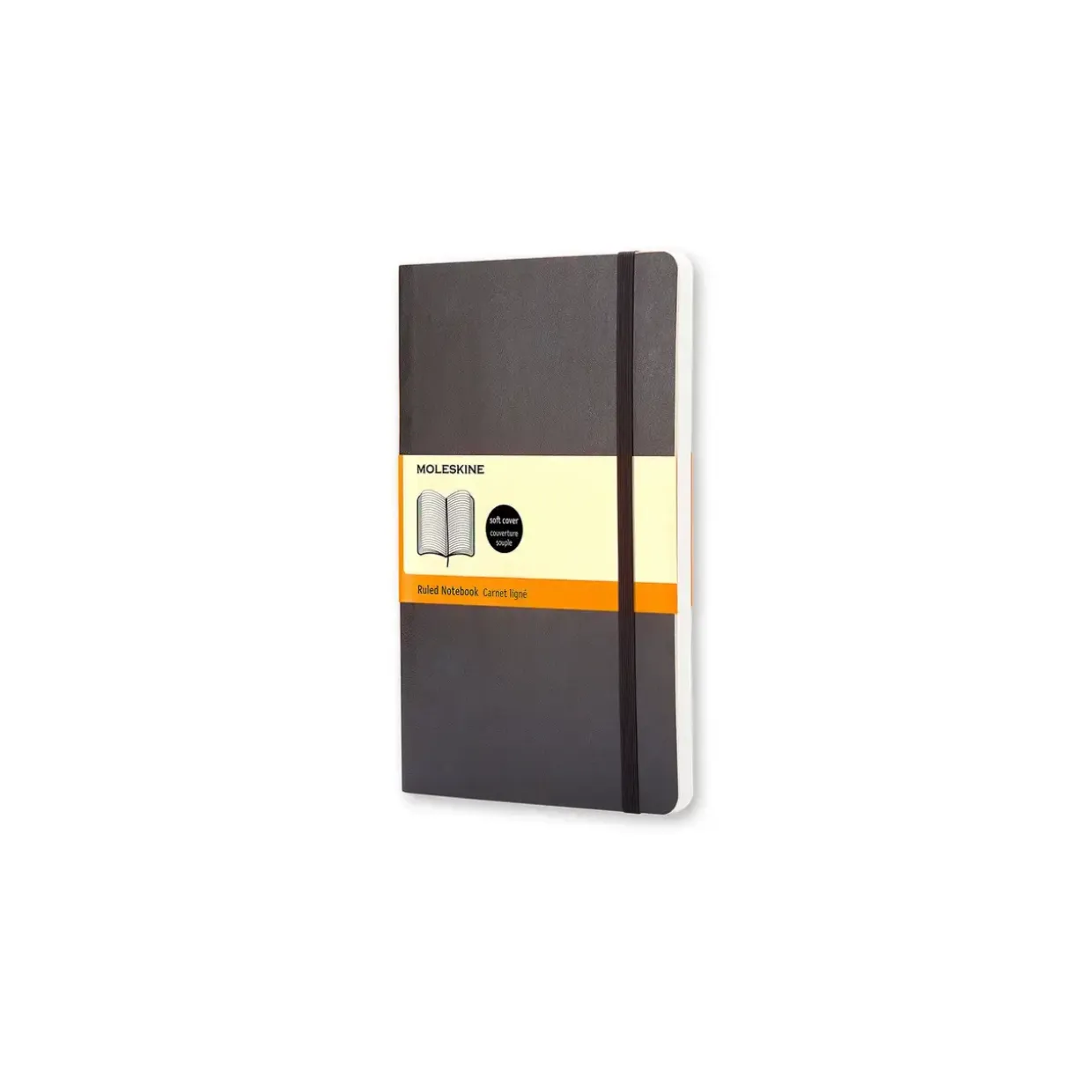 Notesbog MOLESKINE Classic soft linieret Large sort