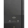 Notesbog - Notebook Deluxe - A5 - Sort - 5 stk