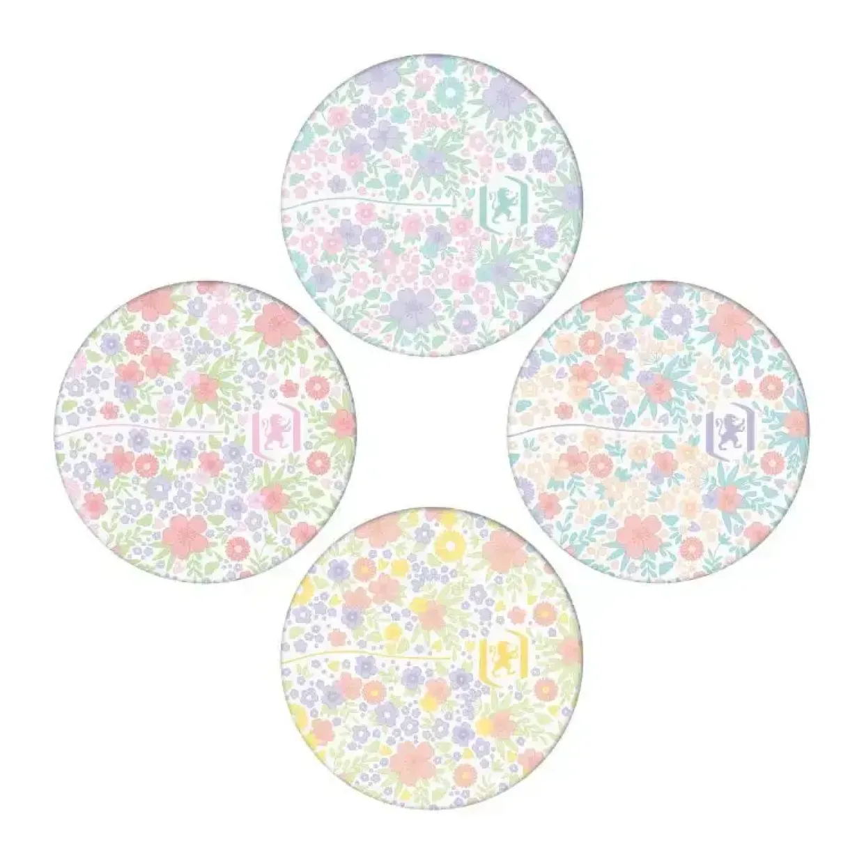 Notesbog - Oxford Floral A5 Linjeret 60 ark - Assorteret