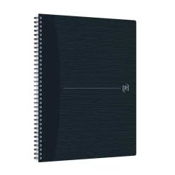Notesbog Oxford Origins A4+ linjeret sort