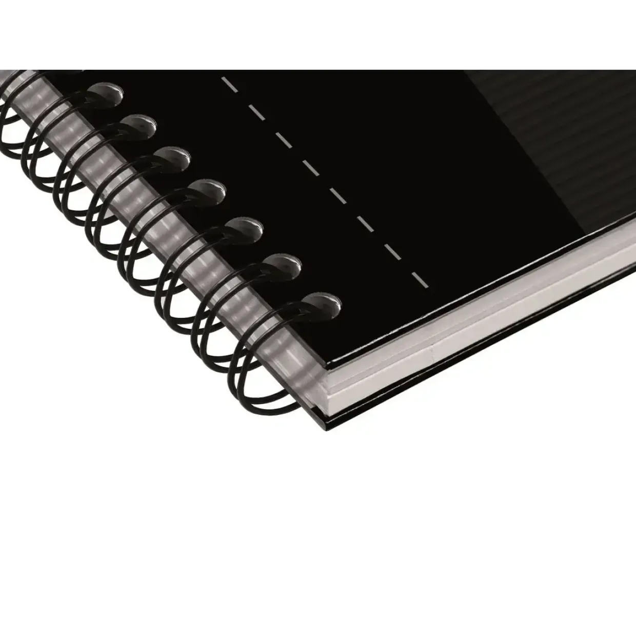 Notesbog - Oxford Smart A4 - 5x5 mm kvadreret - 90g - Sort - 90 ark