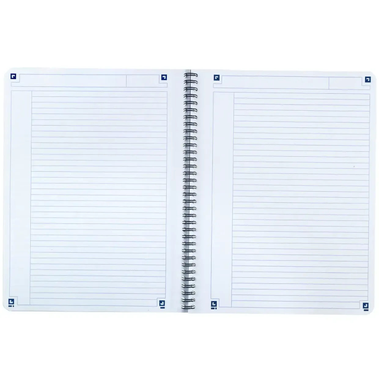 Notesbog Oxford TOUCH A4+ grøn linieret 90g - 5 stk