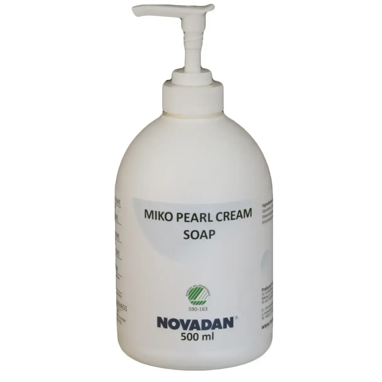 Novadan MIKO Pearl Cream Soap Cremesæbe - 500 ml - 14 stk