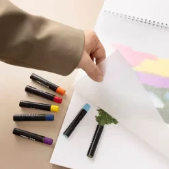 Oliepastelblok | A4, ark 210x297 mm, 300 g, hvid | 15 ark/ 1 stk.