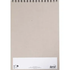 Oliepastelblok | A4, ark 210x297 mm, 300 g, hvid | 15 ark/ 1 stk.